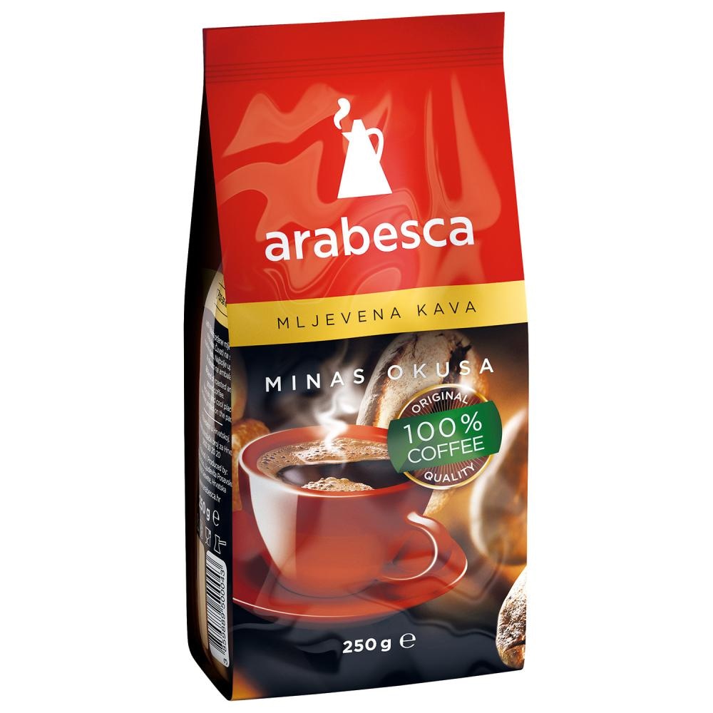 Arabesca Mljevena kava 250 g - Akcija u trgovini Tommy