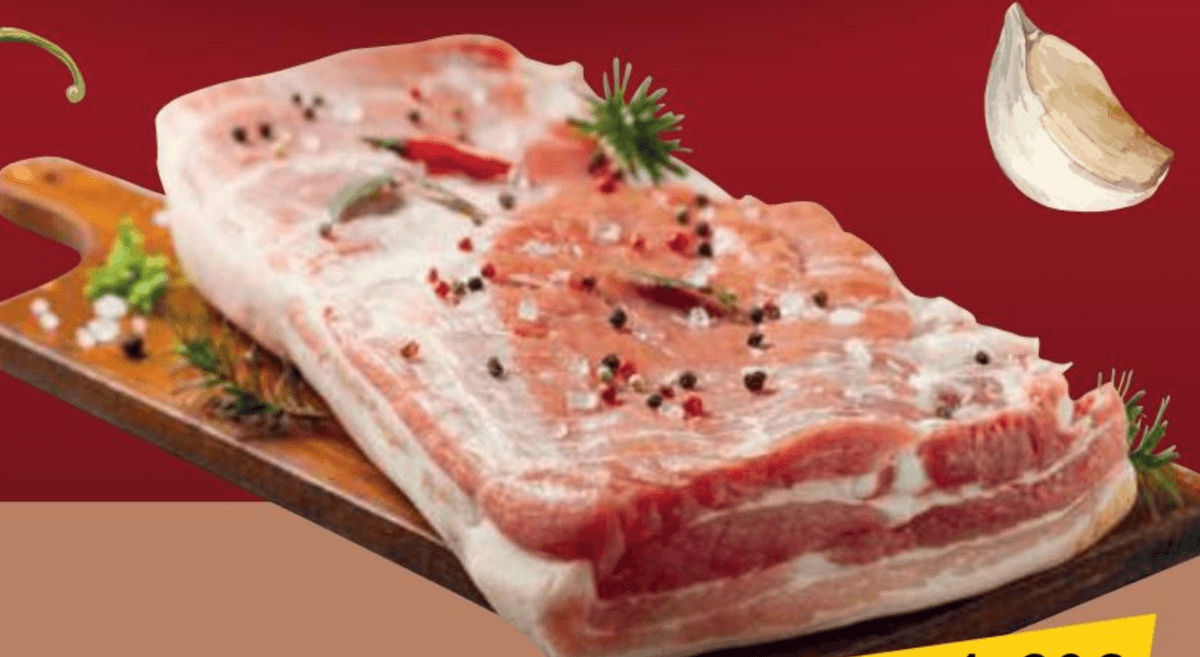 Svinjska neobrađena potrbušina - Akcija u trgovini Pivac