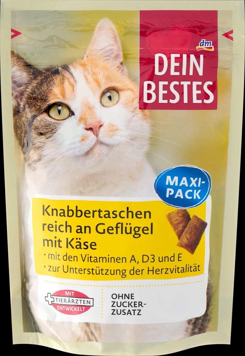 Dein Bestes hrana za mačke punjeni jastučići s peradi i sirom 150g - Akcija u trgovini Dm