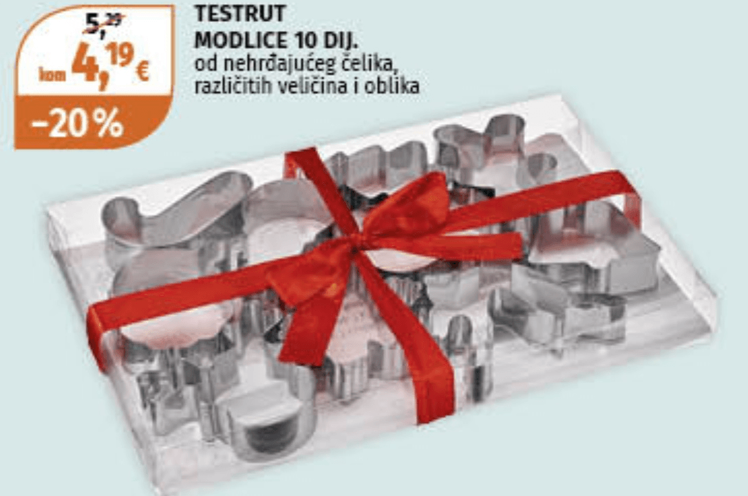 Testrut Modlice 10 dij. - Akcija u trgovini Mueller