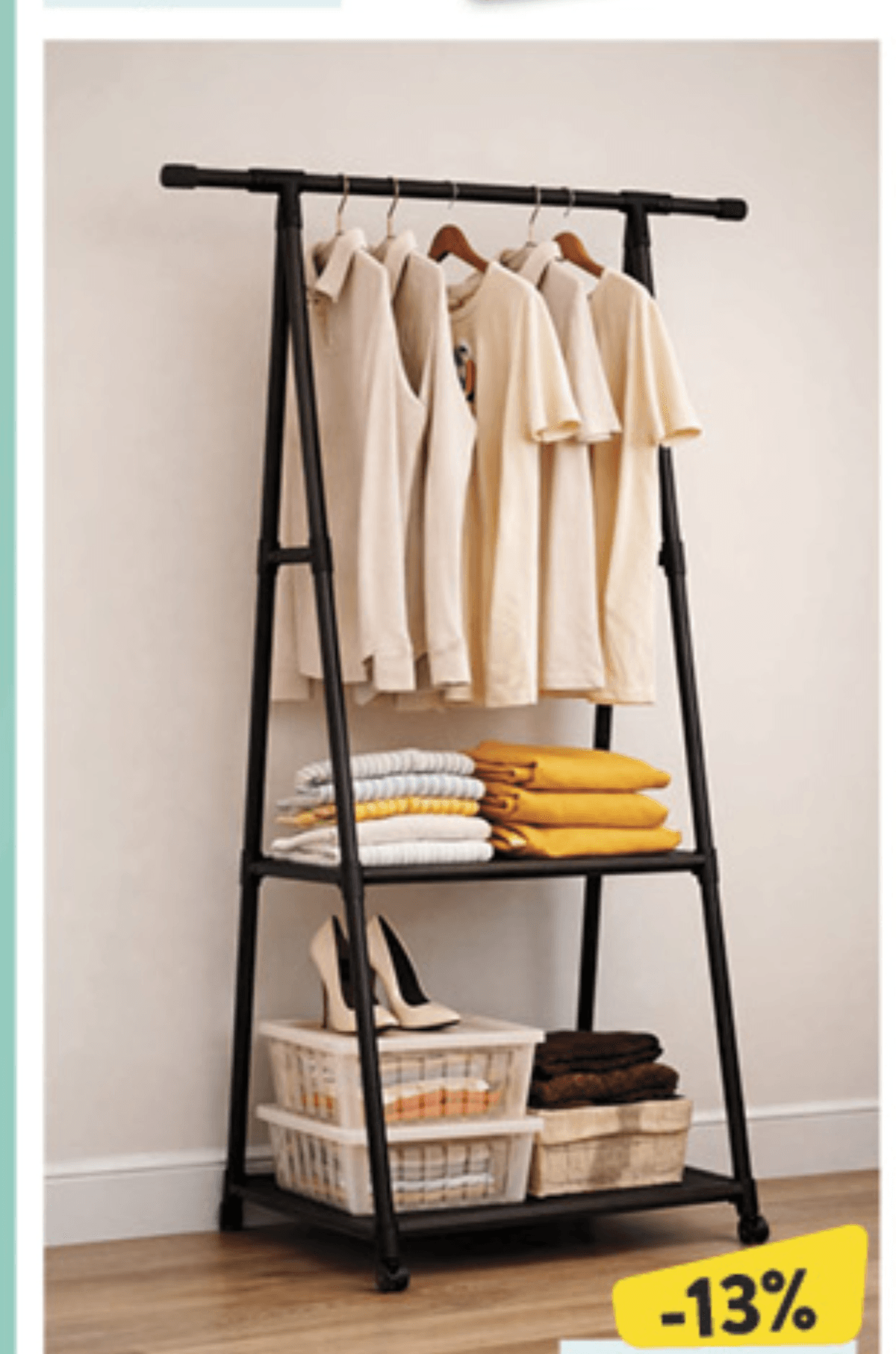 Stalak za odjeću 55x42x160cm - Akcija u trgovini Konzum