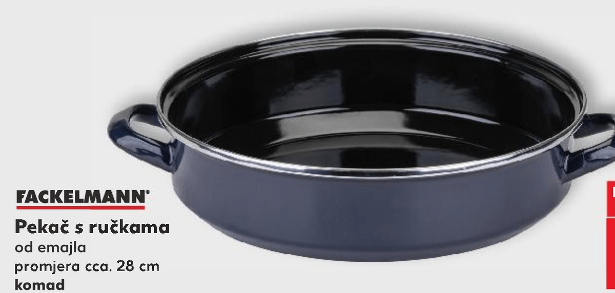 FACKELMANN Pekač s ručkama komad - Akcija u trgovini Kaufland