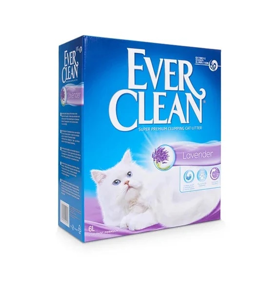 Ever Clean lavanda grudajući mineralni pijesak za mačke 10l - Akcija u trgovini Pet Centar
