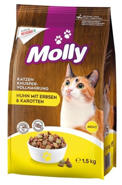 Hrana za mačke Molly Premium Sensitive 1.5 kg - Akcija u trgovini Spar