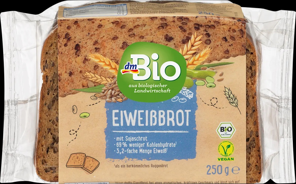 dmBio proteinski kruh 250 g - Akcija u trgovini Dm