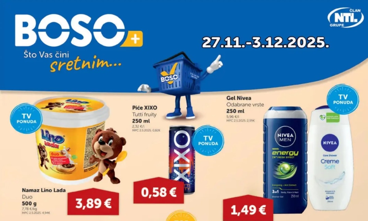 Boso katalog Akcijska ponuda od 27.11. do 03.12.2025