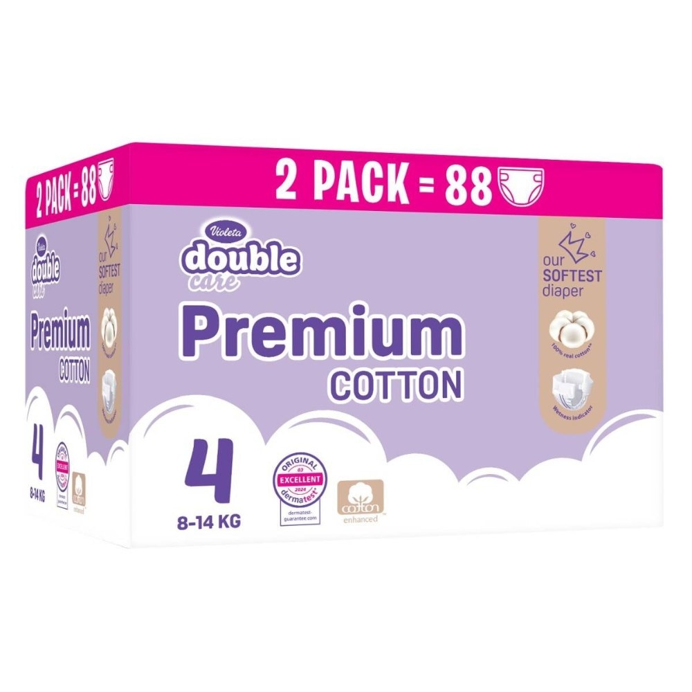 Violeta pelene Maxi Pack Box Premium Cotton Akcija u trgovini Mueller