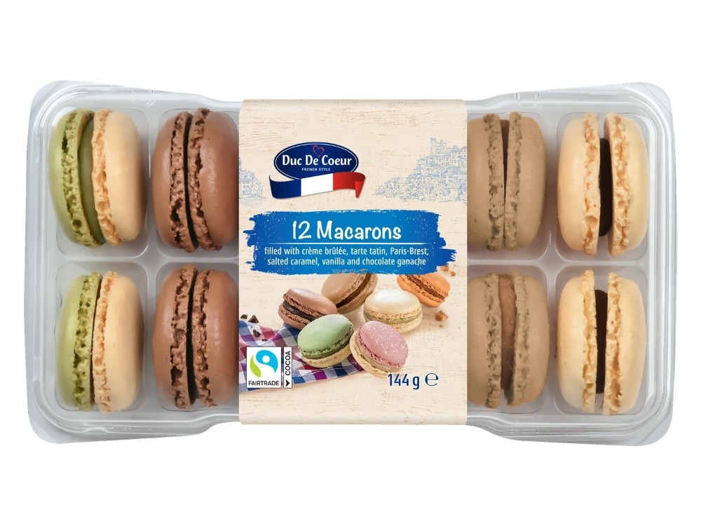 Duc De Coeur Svježi macaronsi 12 x 12 g Akcija u trgovini Lidl