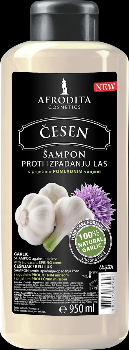 Afrodita Šampon Česen 950 ml - Akcija u trgovini Bipa