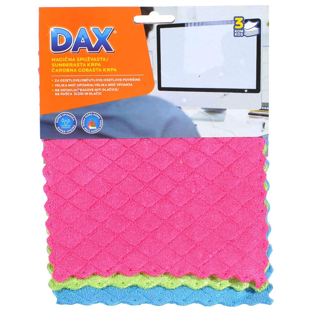 Odabrane Dax krpe i spužve - Akcija u trgovini Konzum