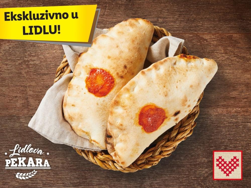 Mini talijanska Calzone Margherita 110 g - Akcija u trgovini Lidl