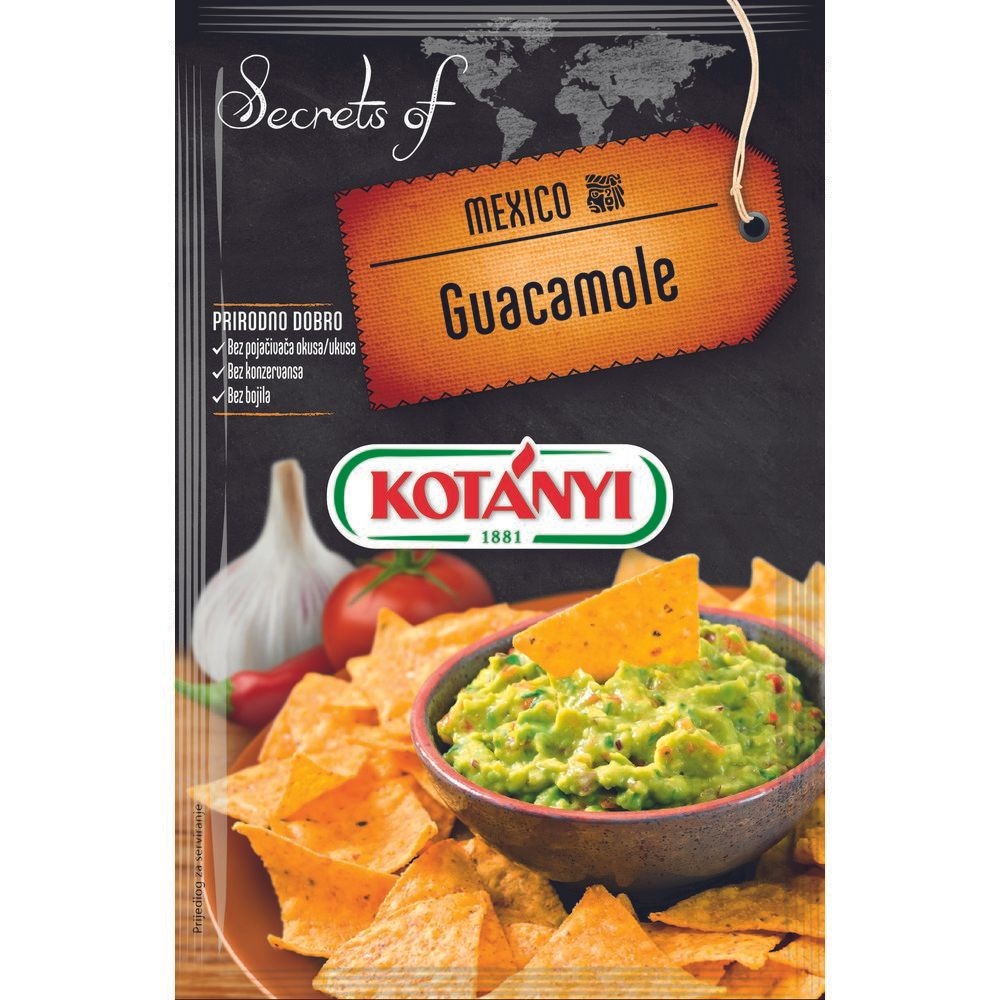Guacamole začin Kotanyi 25 g - Akcija u trgovini KTC