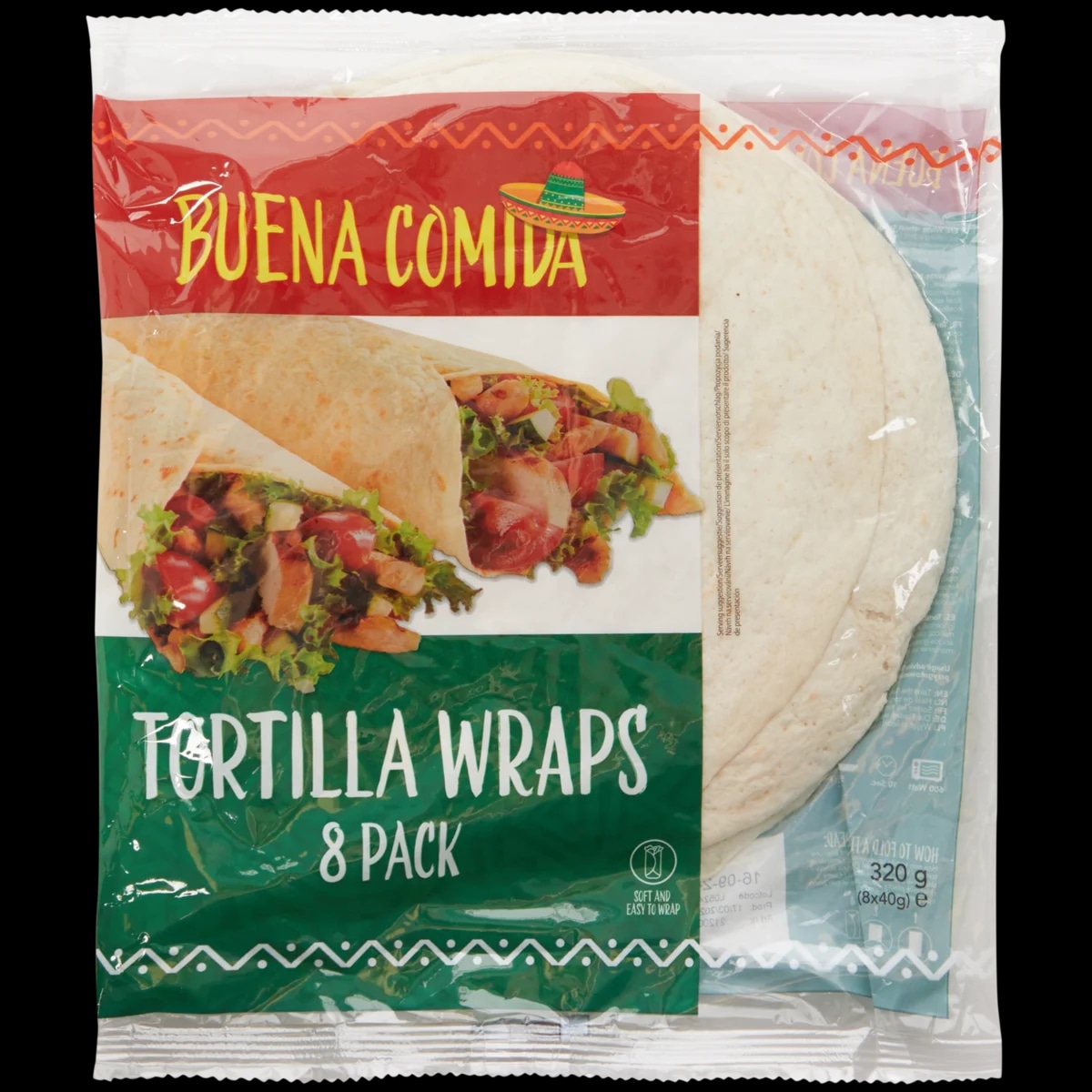 Buena Comida punjene tortilje 8 komada | 320 grama Akcija u trgovini Action