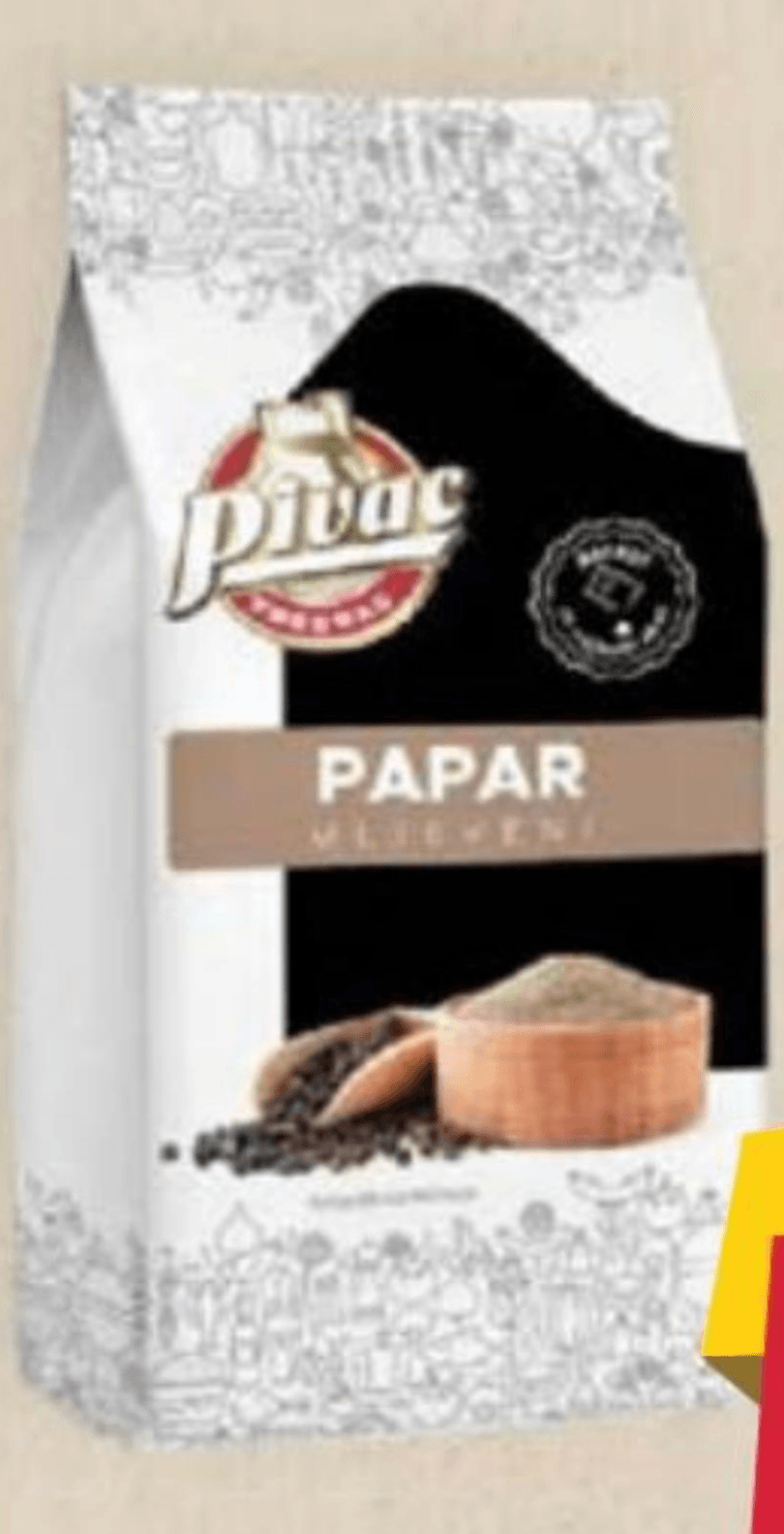 Pivac Papar mljeveni 100g - Akcija u trgovini Pivac