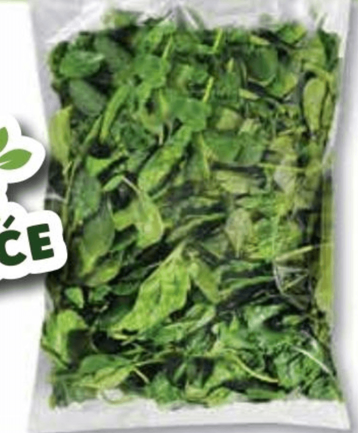 Špinat 400 g - Akcija u trgovini NTL