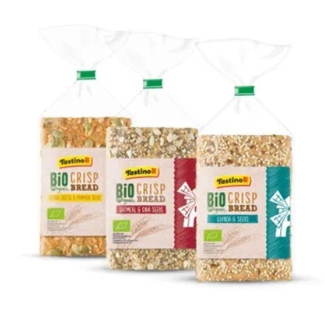 TASTINO Bio integralne hrskave pločice 200 g - Akcija u trgovini Lidl