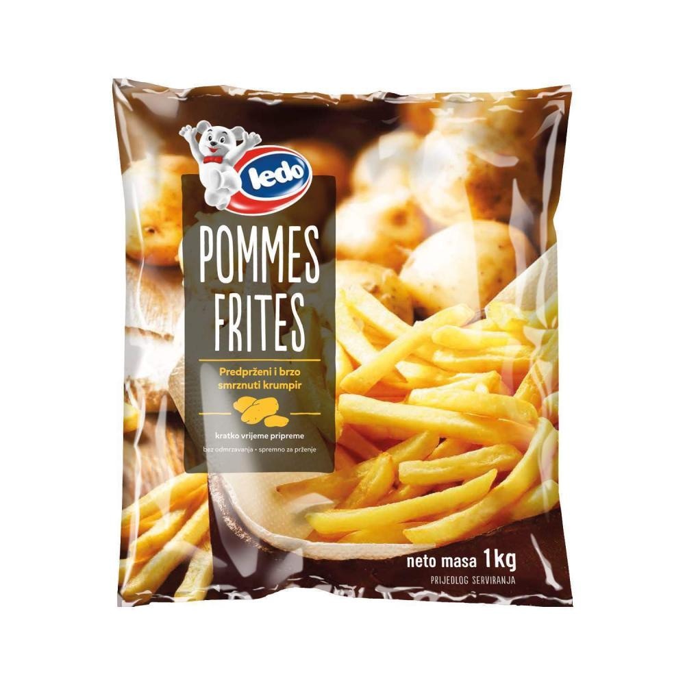 Ledo Pommes Frites 1000 g Akcija u trgovini Konzum