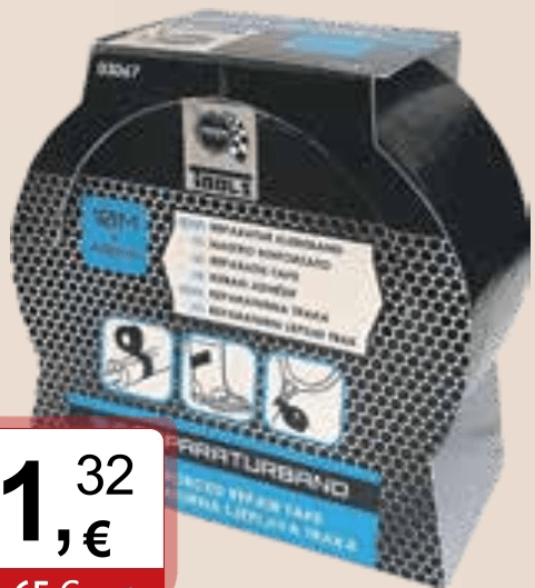 Traka reparaturna crna 10 m x 48 mm - Akcija u trgovini KTC