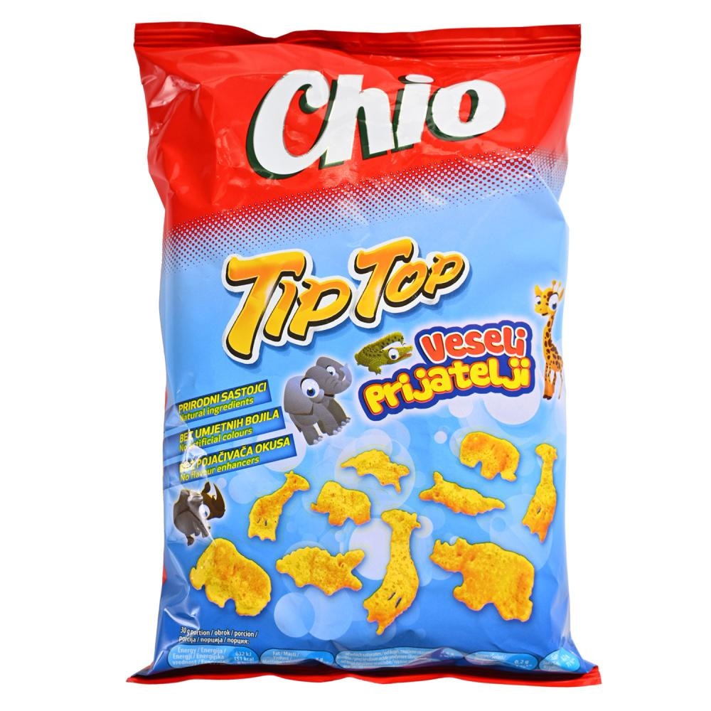 Tip Top Cubics / Tip Top Veseli prijatelji 50 g / 45 g Chio - Akcija u trgovini NTL