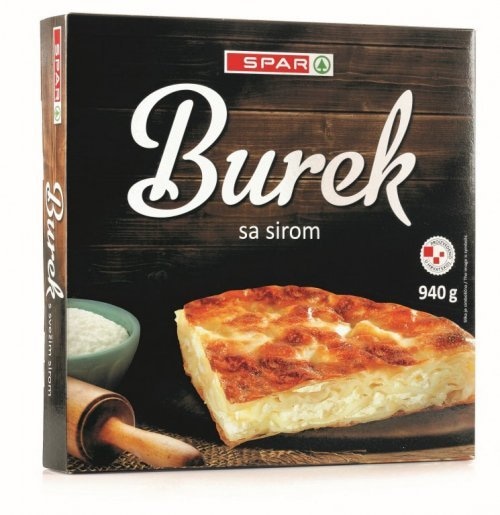 Burek sa svježim sirom 940 g Spar - Akcija u trgovini Spar