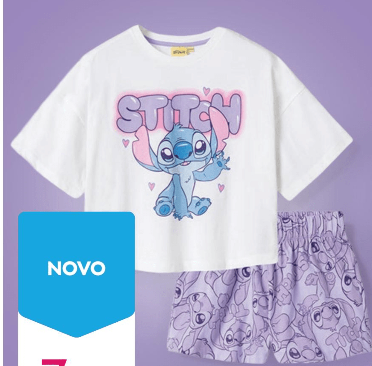 Pidžama Stitch veličine: 134-176 cm - Akcija u trgovini Pepco