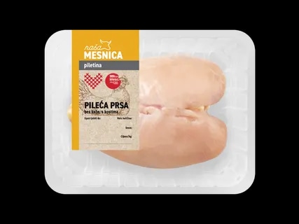 Svježa pileća prsa bez kože cca 500 g Mesnica - Akcija u trgovini Lidl