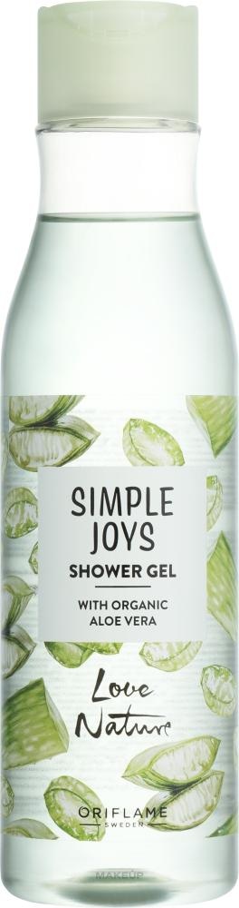 Love Nature Simple Joys gel za tuširanje s organskom aloe verom 250 ml ORIFLAME - Akcija u trgovini Oriflame