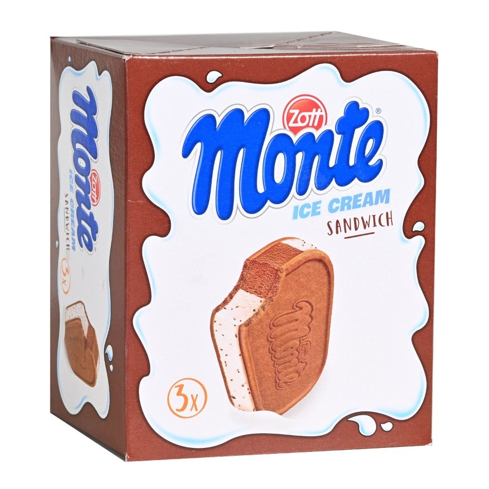 Monte Sladoled 3x 90 ili 3x 120 ml Akcija u trgovini Plodine