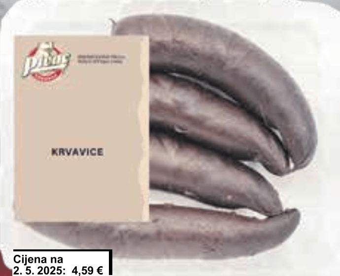Krvavice cca 600g Pivac - Akcija u trgovini KTC