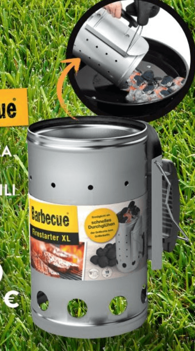 Posuda za potpalu ugljena ili briketa 1 kom Barbecue - Akcija u trgovini Interspar