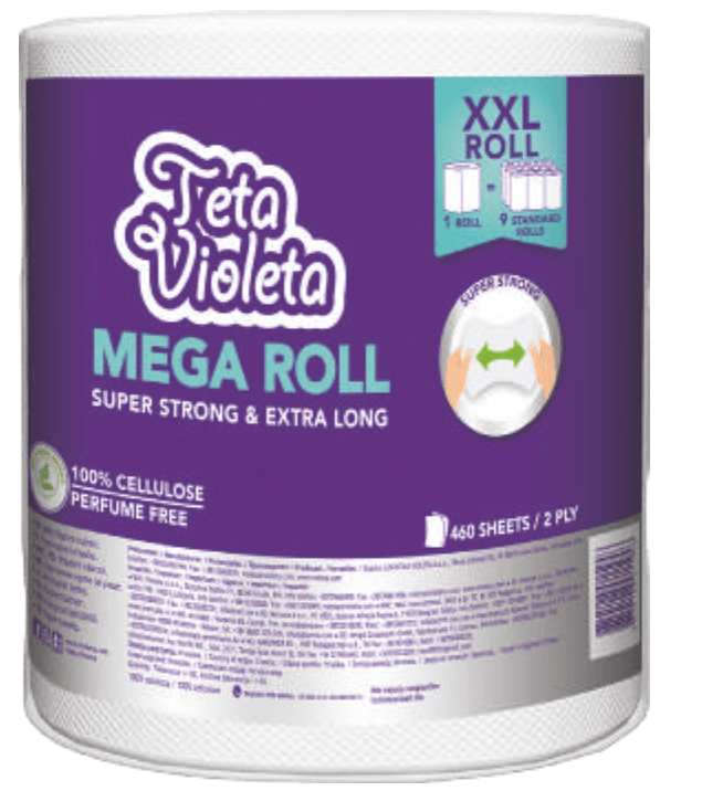 Teta Violeta Papirnati ručnik 1 rola - Akcija u trgovini Tommy