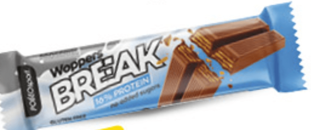 Proteinska čokoladica Woppers Break 21,5g - Akcija u trgovini Konzum