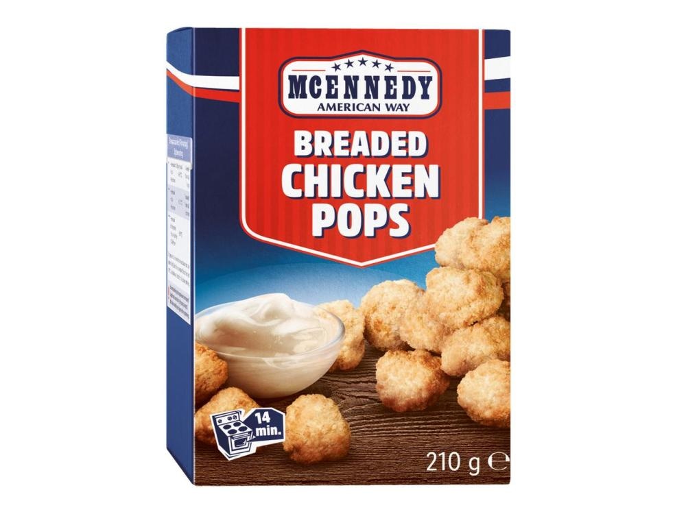 MCENNEDY Chicken pops 210 g - Akcija u trgovini Lidl