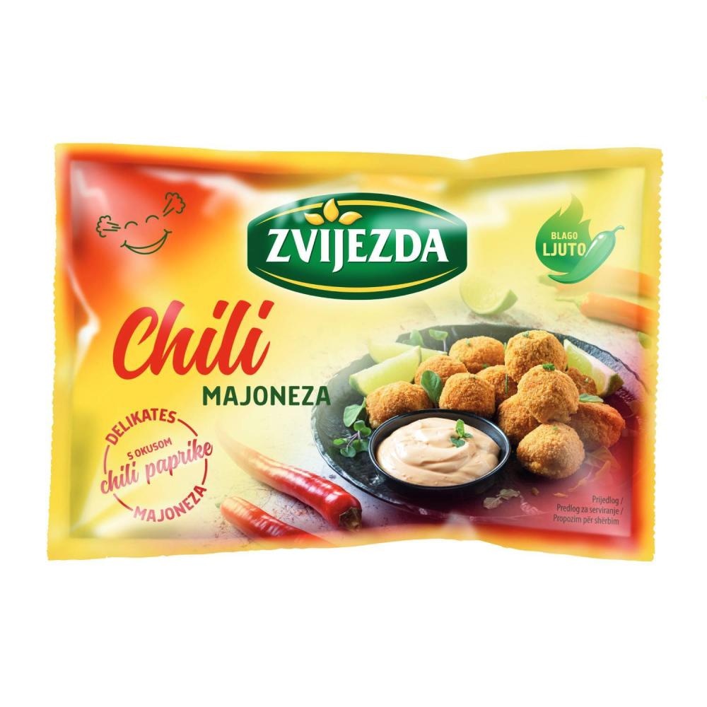 Chilli Majoneza Zvijezda 85g - Akcija u trgovini Vrutak