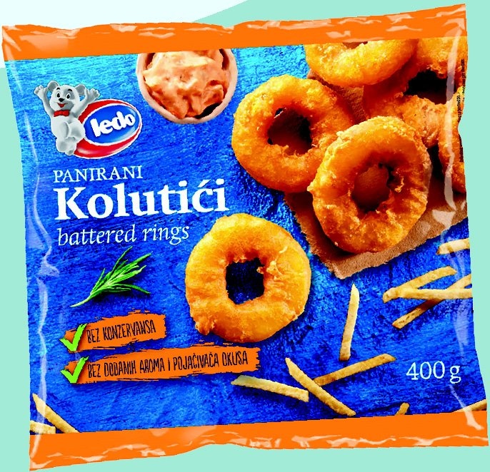 Ledo Panirani kolutići s lignjunom ili riblji štapići 400 g / 300 g - Akcija u trgovini KTC