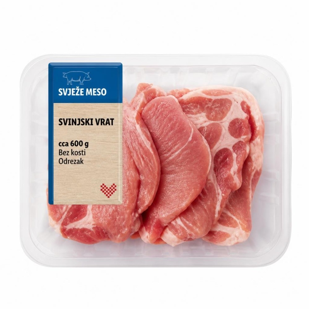 Melnica svježi svinjski vrat cca 600 g Akcija u trgovini Lidl