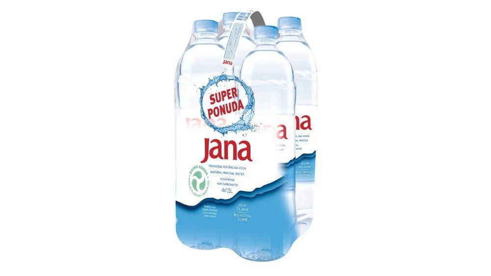 Jana izvorska voda 4x1.5L - Akcija u trgovini Metro