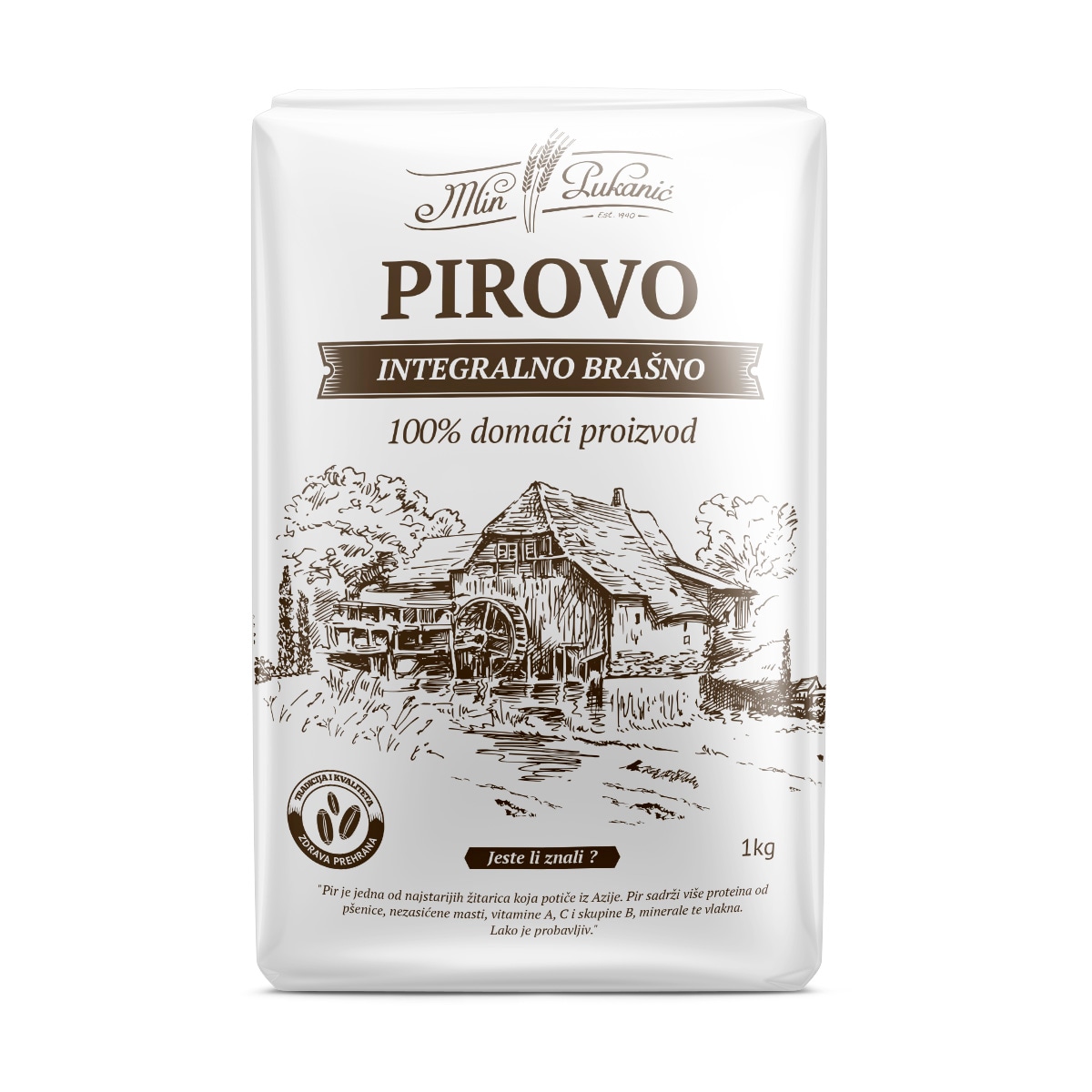 Mlin Pukanić brašno 1kg - Akcija u trgovini Konzum