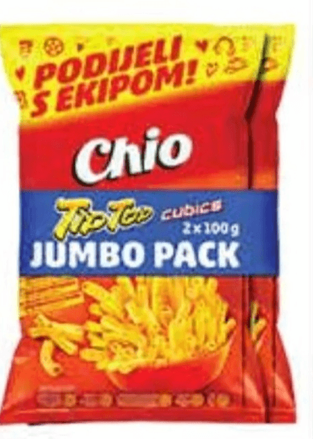 CHIO Tip Top Cubics 2 x 100 g - Akcija u trgovini Ribola