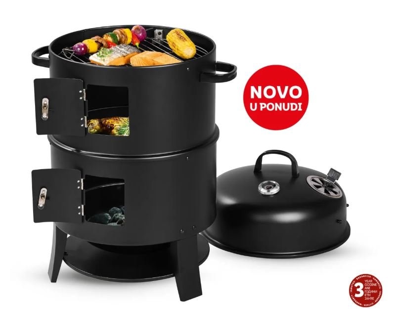 Grillmeister 3 u 1 roštilj 1 komad - Akcija u trgovini Lidl