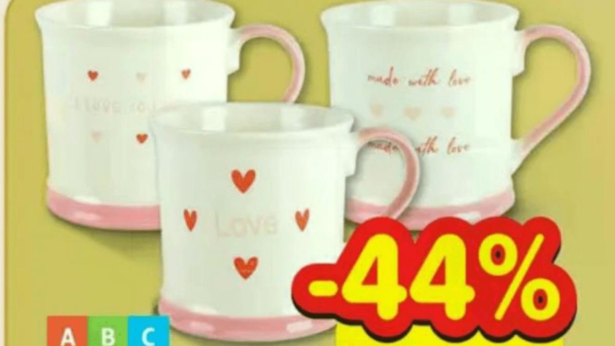 Šalica 430 ml - Akcija u trgovini Plodine