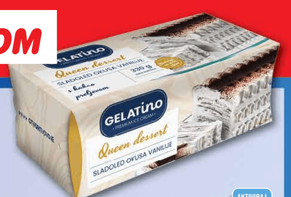 Gelatino Sladoledna rolada 700 ml - Akcija u trgovini Plodine