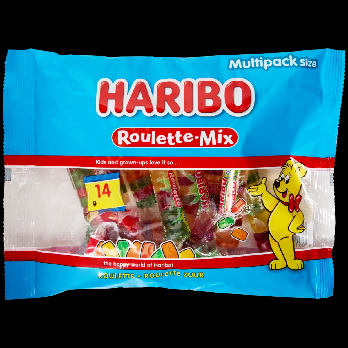 Haribo Vrećica bombona za dijeljenje Roulette-miks 14 komada | 350 grama - Akcija u trgovini Action
