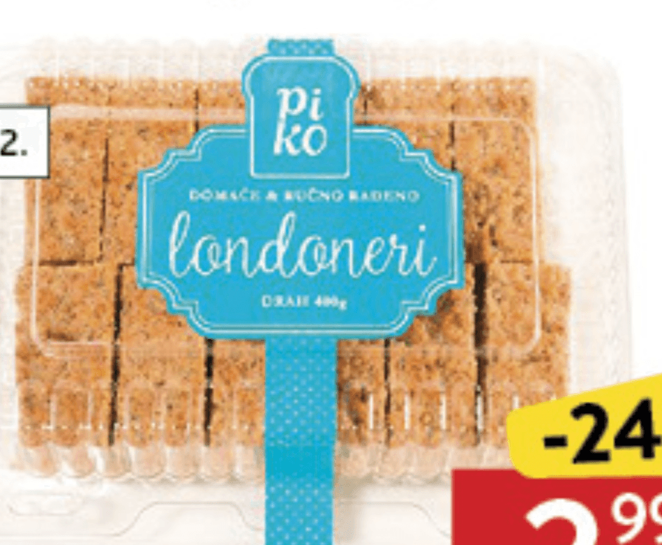 Londoneri 400 g - Akcija u trgovini Plodine