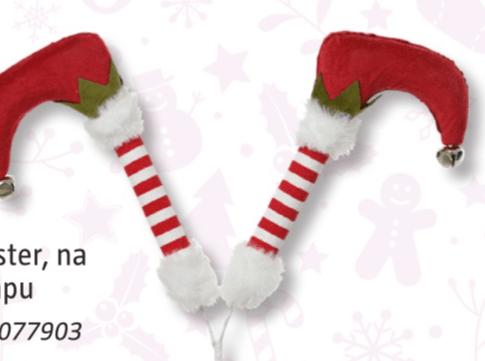 Ukras za božićno drvce - Akcija u trgovini Bauhaus