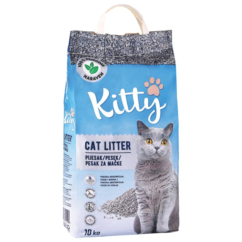 Kitty Pijesak za mačke 10kg - Akcija u trgovini Konzum