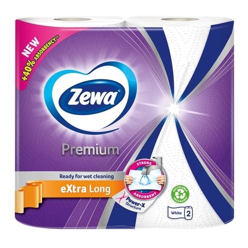 Zewa Extra Long kuhinjske role 2 kom Akcija u trgovini Bipa