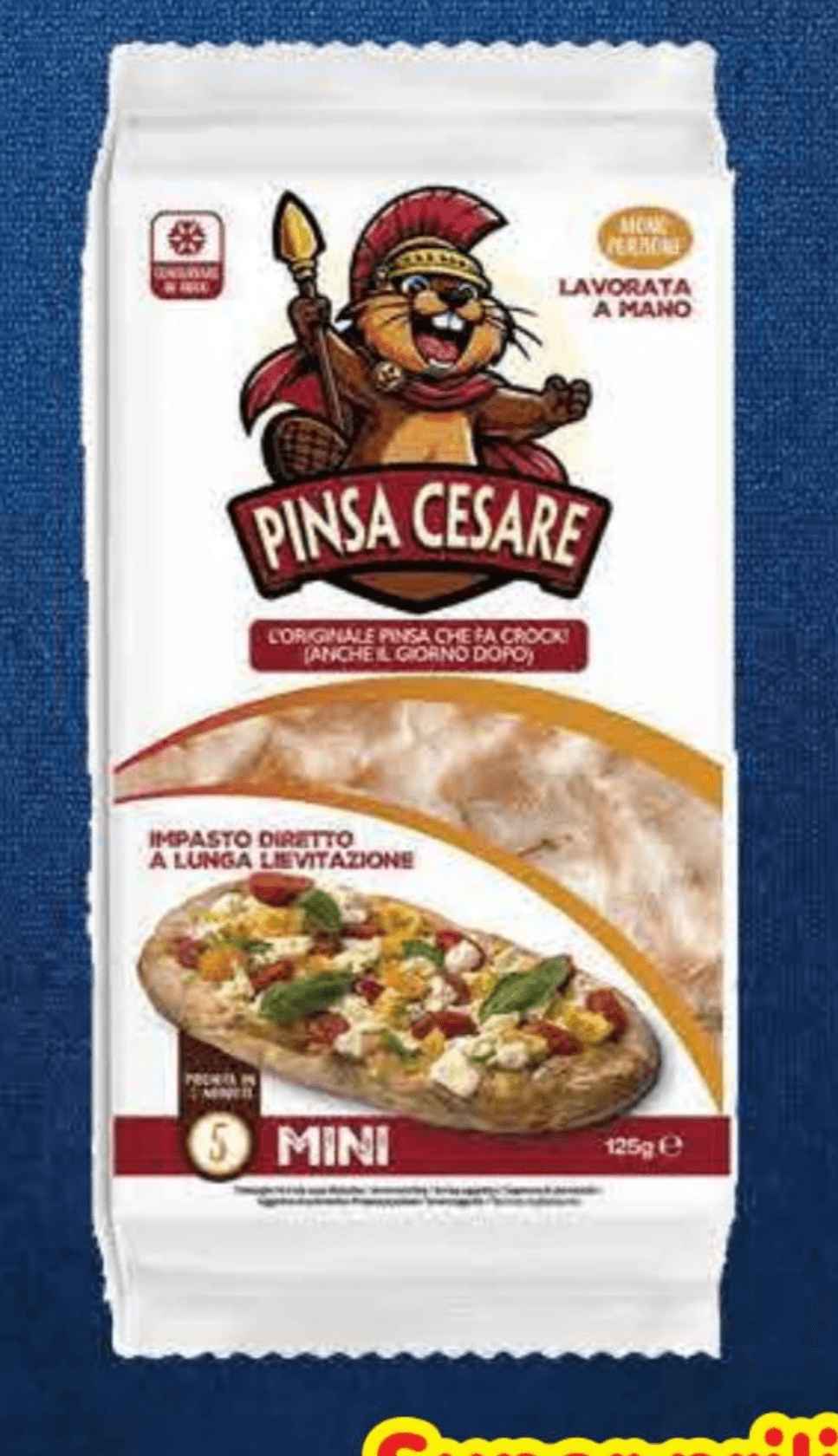 Cesare Pinsa mini 125 g Akcija u trgovini Plodine