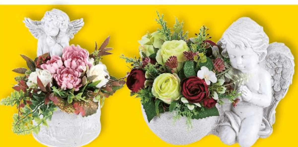 Cvjetni aranžman - Akcija u trgovini Kaufland