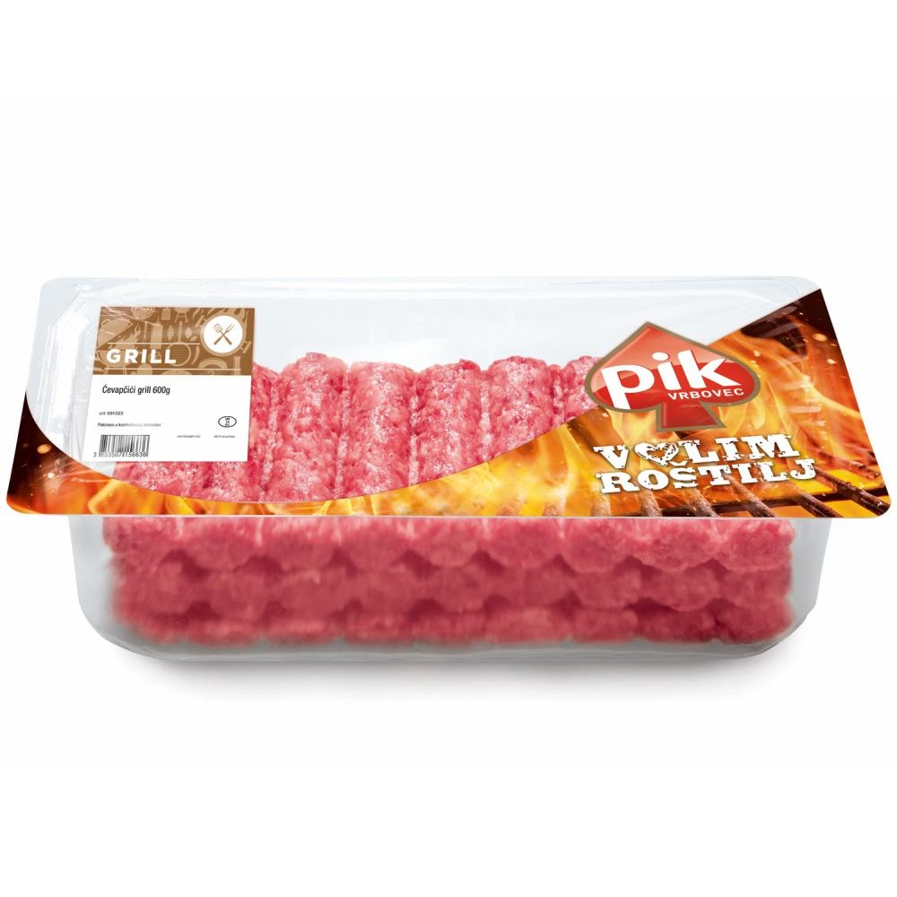 PIK Vrbovec Grill ćevapčići 600 g - Akcija u trgovini Studenac